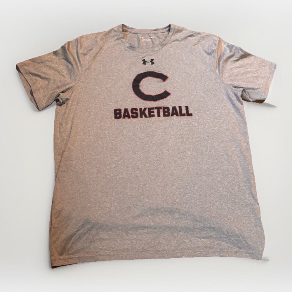 UNDER ARMOUR Mens COLGATE UNIVERSITY Raiders BASKETBALL Medium TECH TEE Shirt